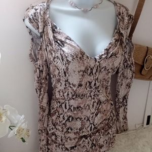 Cold shoulder blouse